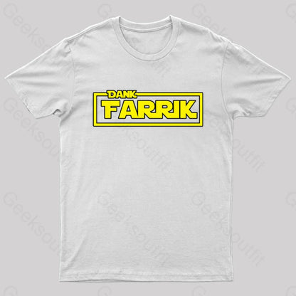 Dank Farrik Nerd T-Shirt White / S