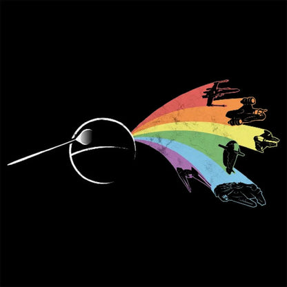 Dark Side Of The Death Star Geek T-Shirt