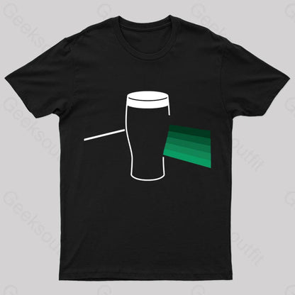 Darkside Of The Pint Nerd T-Shirt Black / S