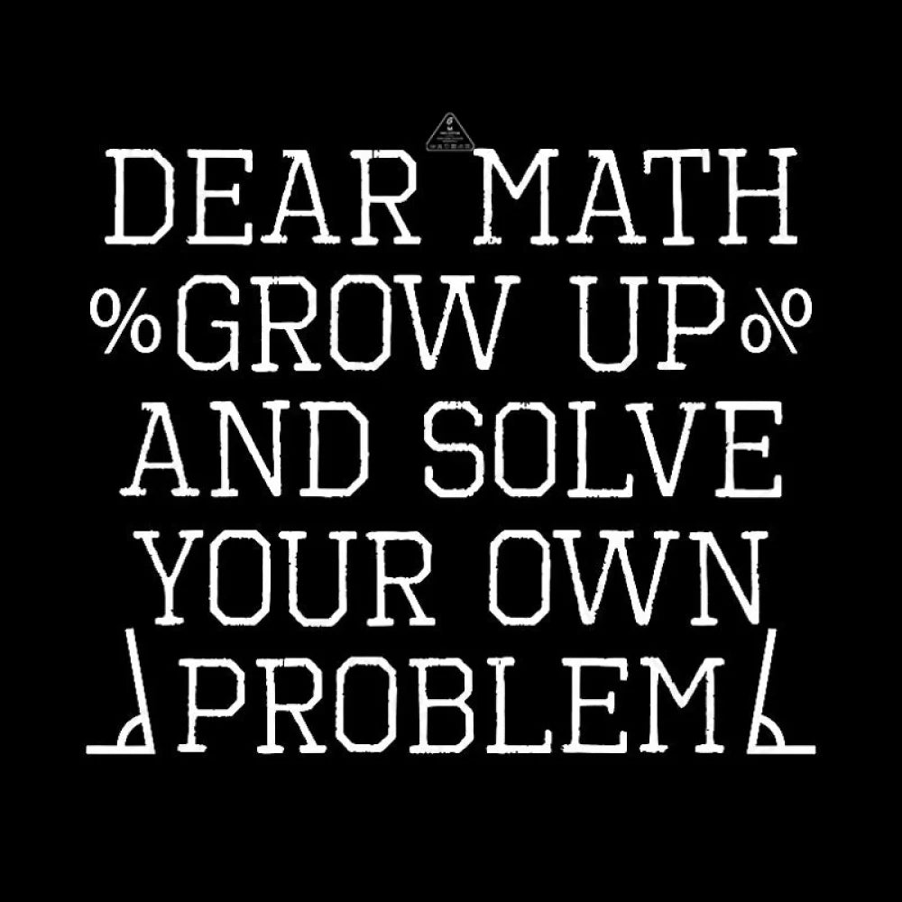 Dear Math Geek T-Shirt