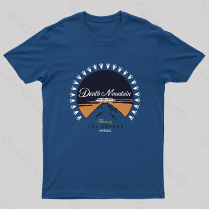 Death Mountain Geek T-Shirt Navy / S