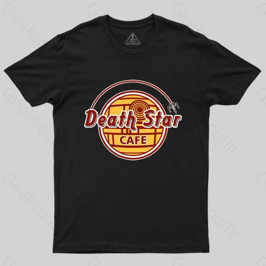 Death Star Caff T-Shirt Black / S