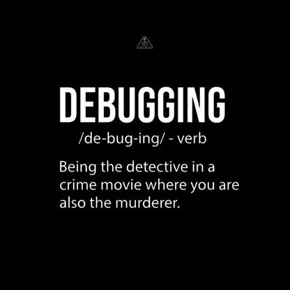 Debugging Definition Bug Coding T-Shirt