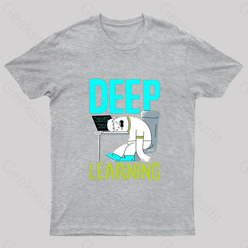 Deep Learning Nerd T-Shirt Grey / S