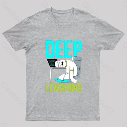 Deep Learning Nerd T-Shirt Grey / S