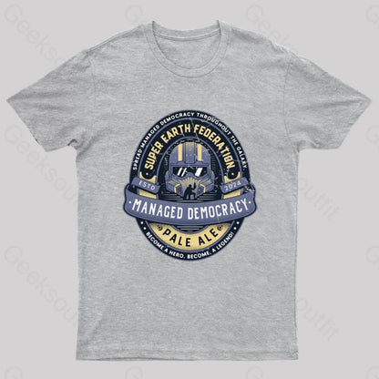 Democracy Exo Patriot Mech T-Shirt Grey / S