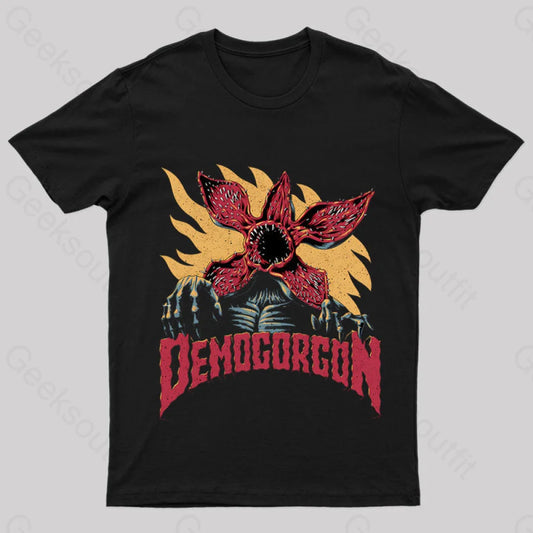 Demogorgon Geek T-Shirt Black / S