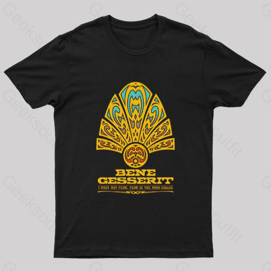 Desert Planet Bene Gesserit Geek T-Shirt Black / S