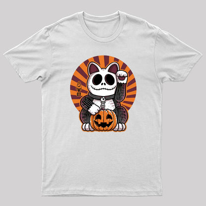 Halloween Neko Nerd T-Shirt