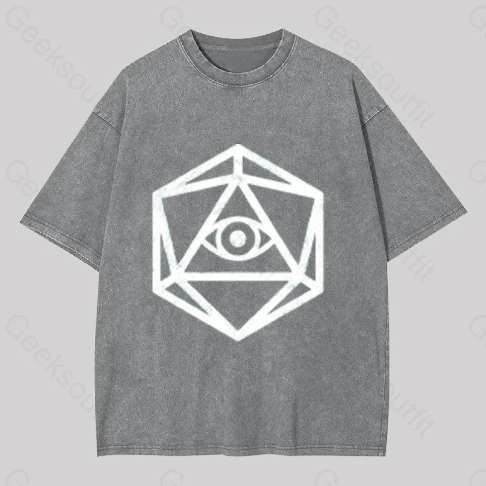 Die Of Providence Washed T-Shirt Grey / S