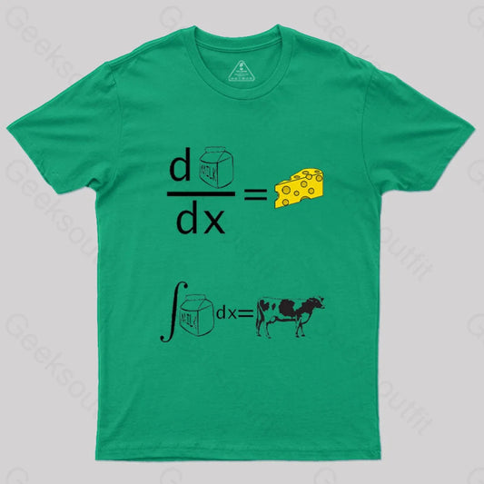 Differentiation In A New Form T-Shirt Green / S