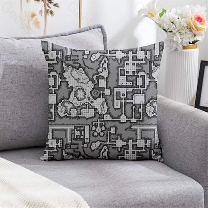 Dnd Map Design Elements Pillowcase