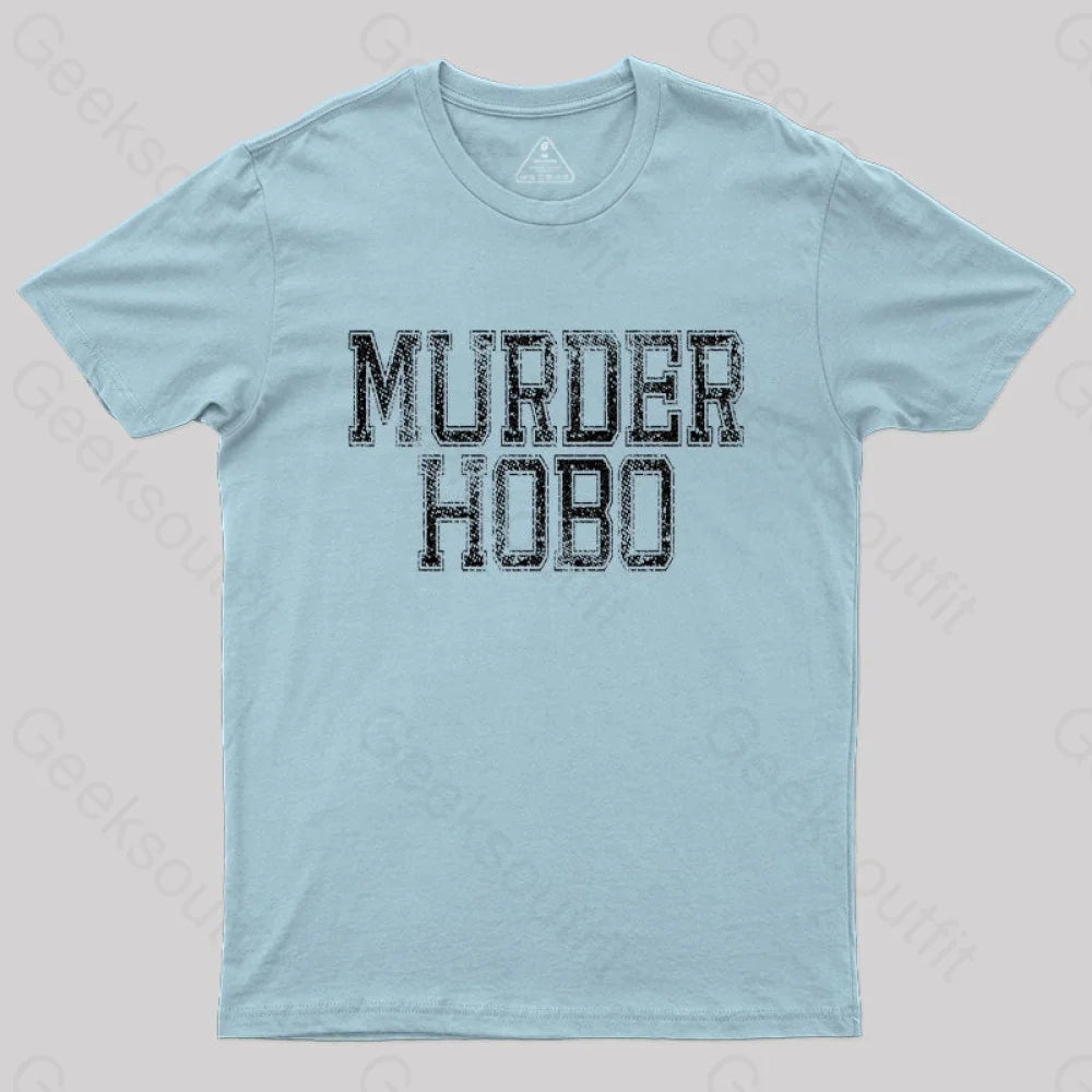 Dnd Murder Hobo T-Shirt Light Blue / S