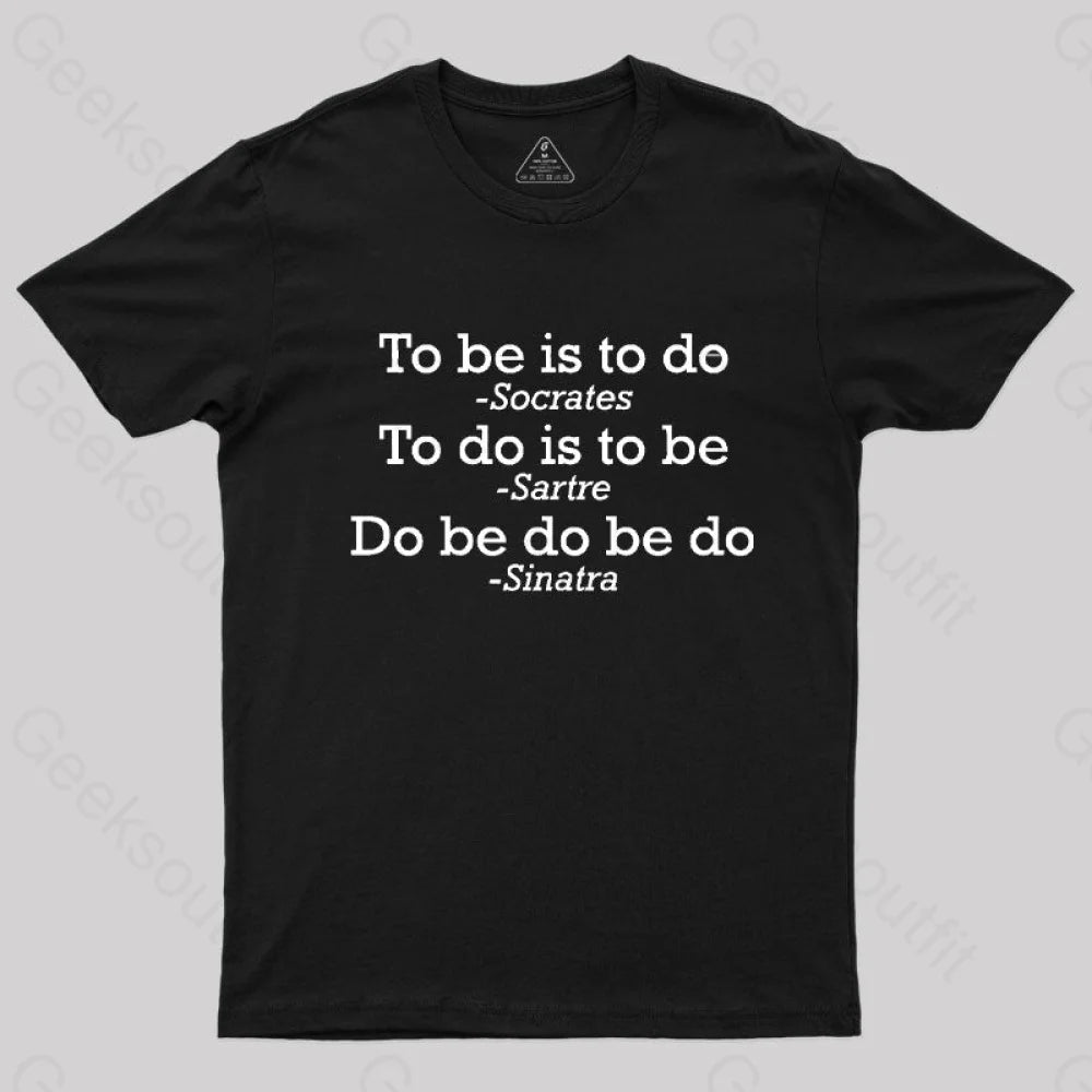 Do Be Joke T-Shirt Black / S