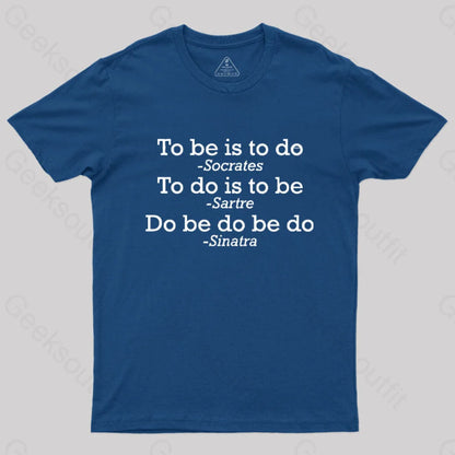 Do Be Joke T-Shirt Navy / S