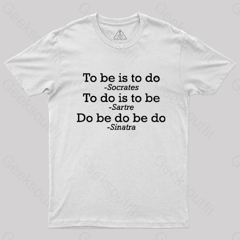 Do Be Joke T-Shirt White / S