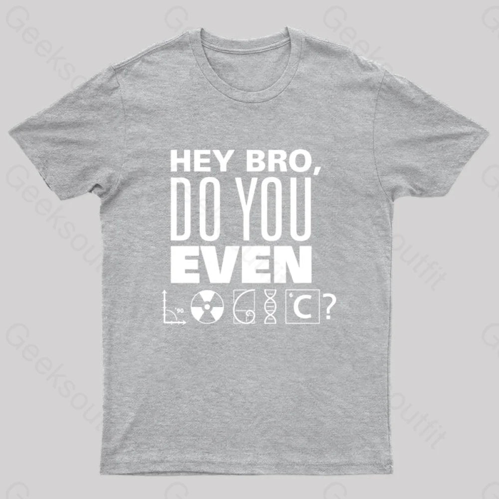 Do You Even Logic T-Shirt Grey / S