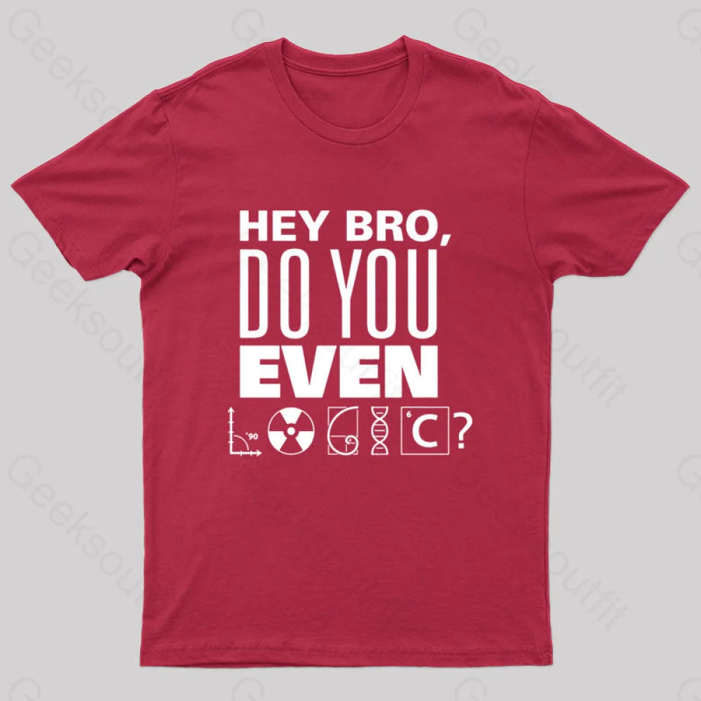 Do You Even Logic T-Shirt Red / S