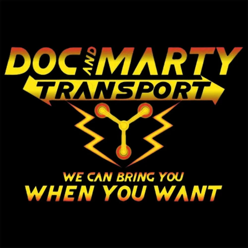 Doc And Marty Transport Nerd T-Shirt