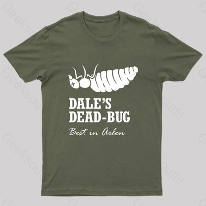 Don’t Bug Me Nerd T-Shirt Army Green / S