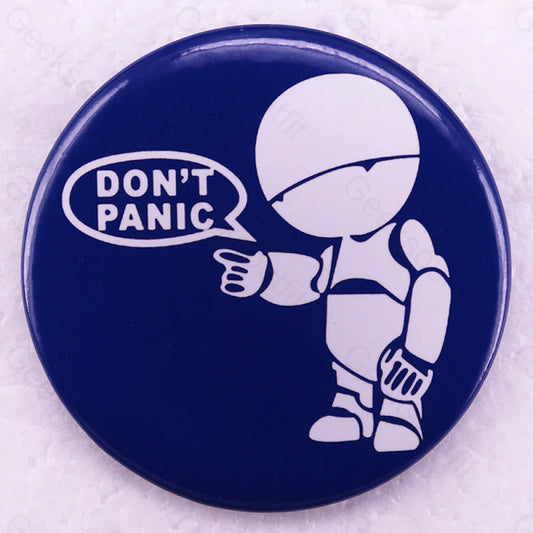 Don’t Panic Pins