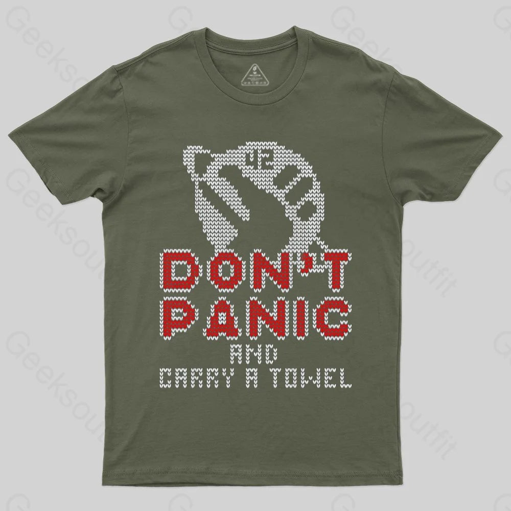 Don't Panic T-Shirt - Geeksoutfit