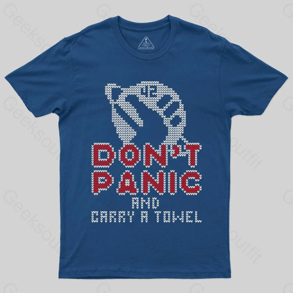 Don't Panic T-Shirt - Geeksoutfit