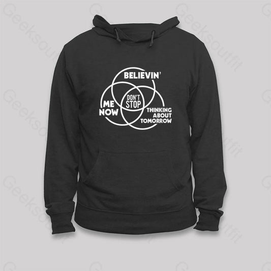 Don’t Stop Hoodie Black / S