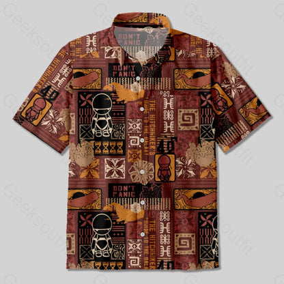 Don't talk to me about life Button Up Pocket Shirt - Geeksoutfit