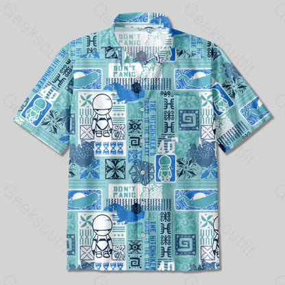 Don't talk to me about life Button Up Pocket Shirt - Geeksoutfit