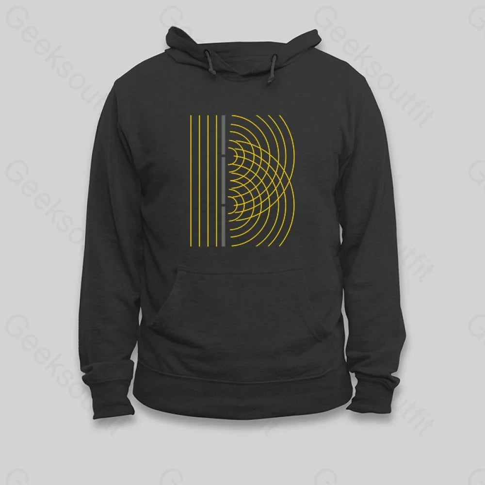 Double Slit Light Wave Particle Science Experiment Hoodie - Geeksoutfit