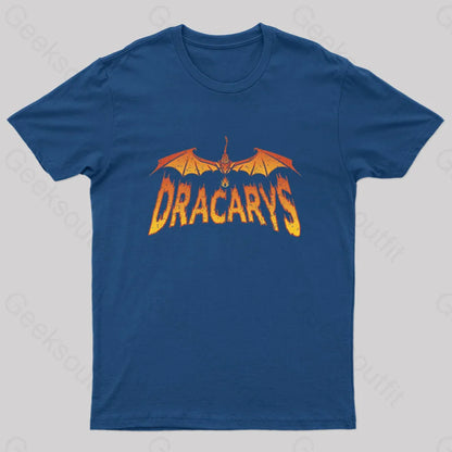 Dracarys Geek T-Shirt Navy / S