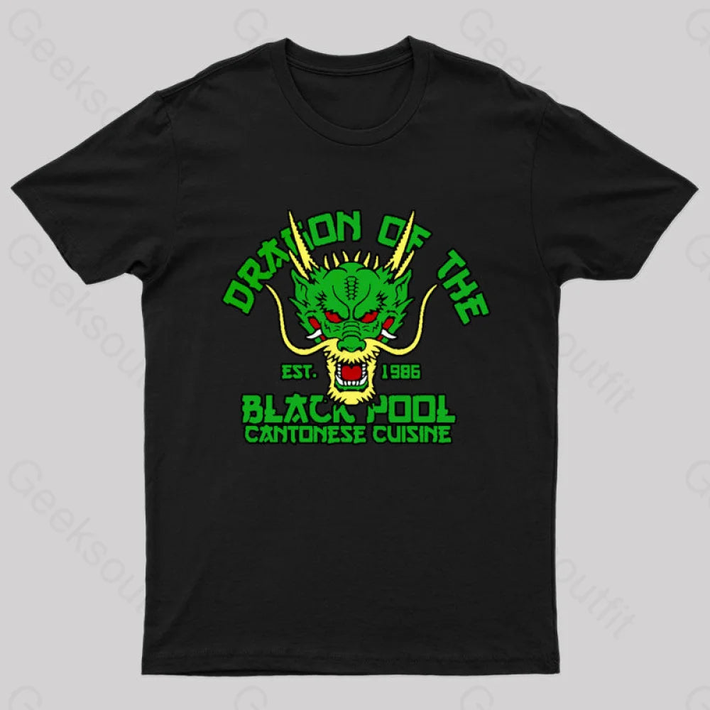 Dragon Of The Black Pool Nerd T-Shirt / S