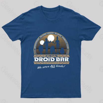 Droid Bar Geek T-Shirt Navy / S