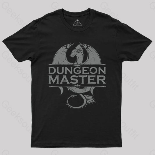 Dungeon Master - Rpg Gamer T-Shirt Black / S