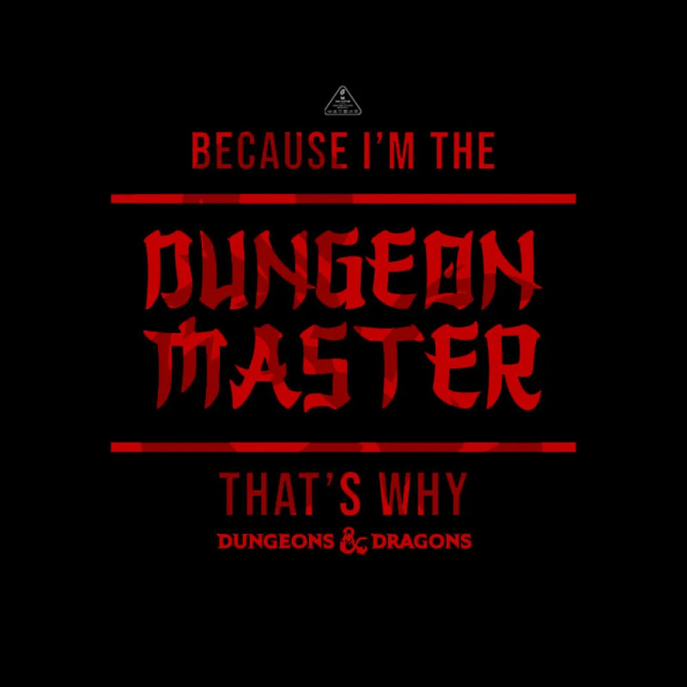 Dungeons And Dragons - Dungeon Master Geek T-Shirt