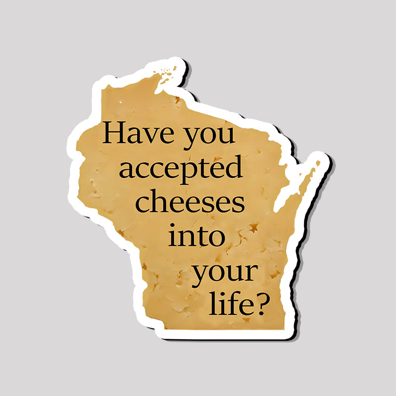 Wisconsin Cheese Pun Refrigerator Magnet