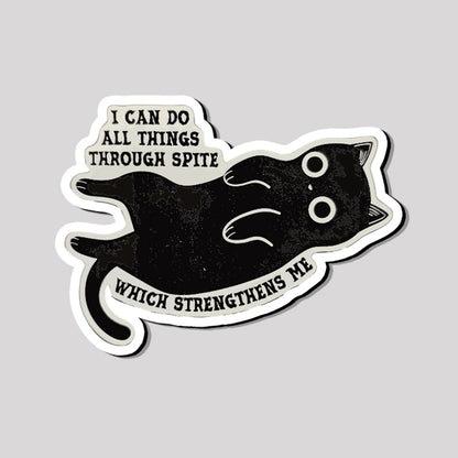 I Can Do All Things Through Spite Which Strengthens Me Refrigerator Magnet