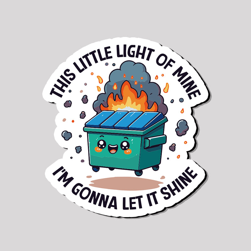 This Little Light Of Mine Refrigerator Magnet