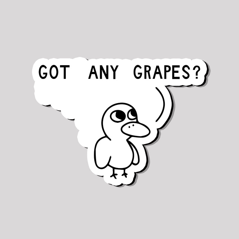 Got Any Grapes Refrigerator Magnet