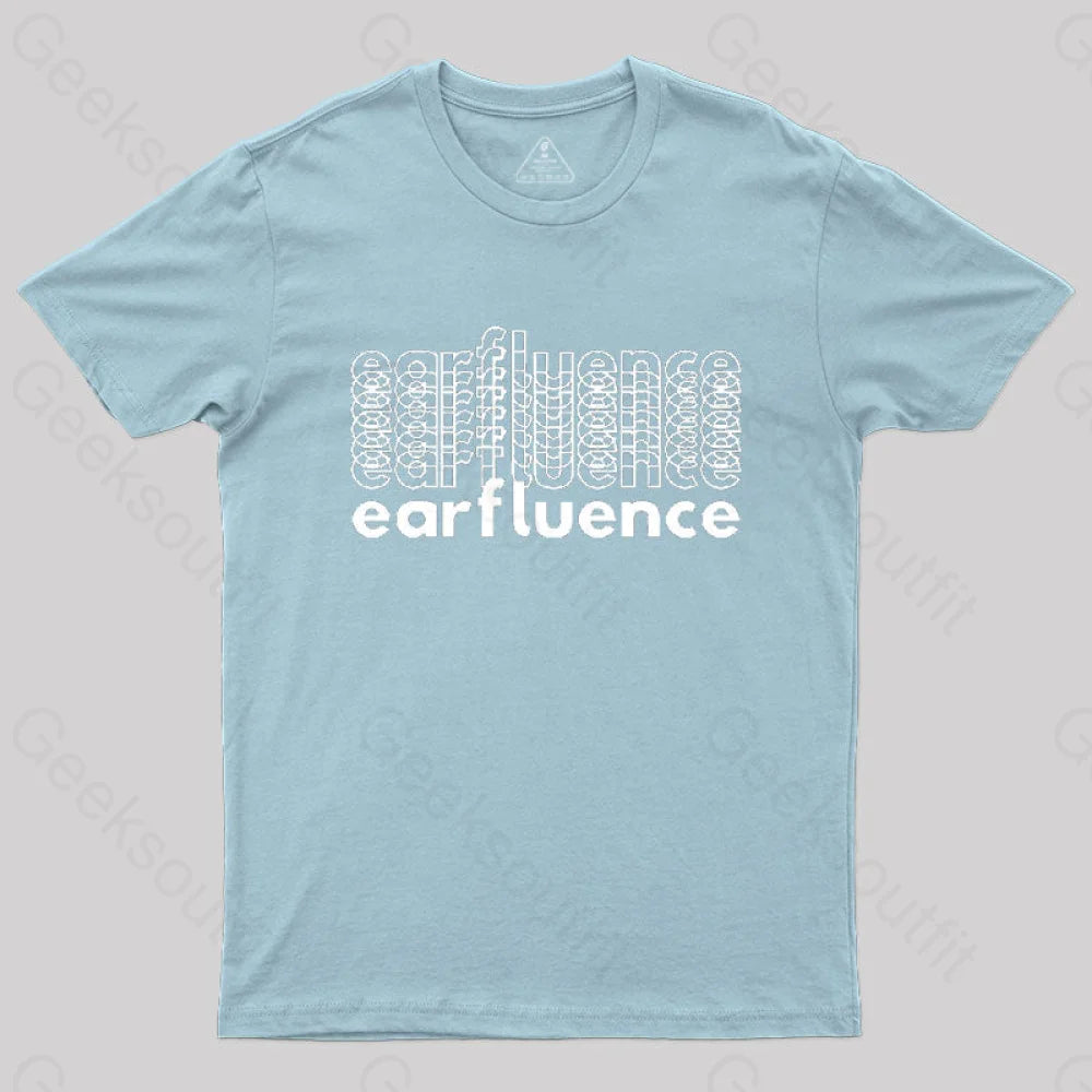 Earfluence Inception T-Shirt Light Blue / S