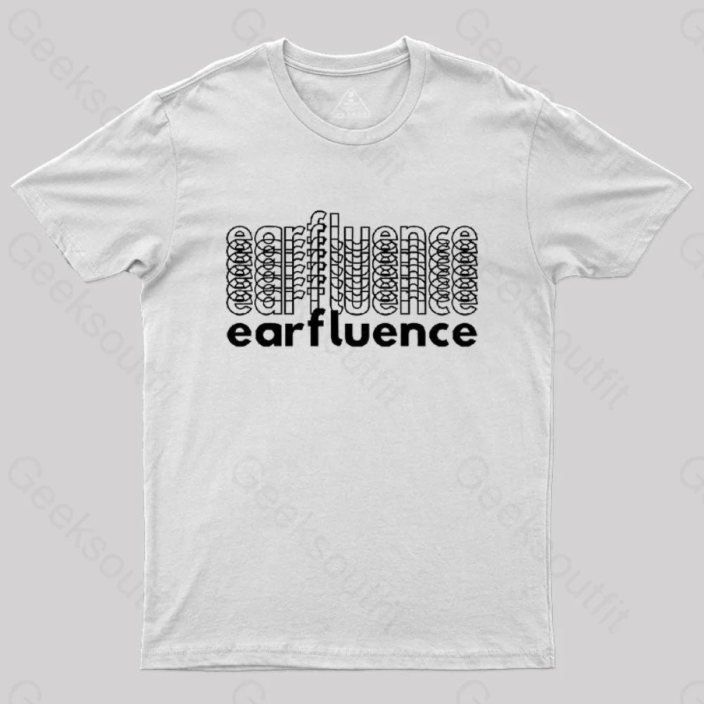 Earfluence Inception T-Shirt White / S