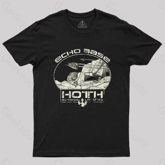 Echo Base Hoth T-Shirt Black / S