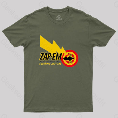 Edgar - Pest Control T-Shirt Army Green / S