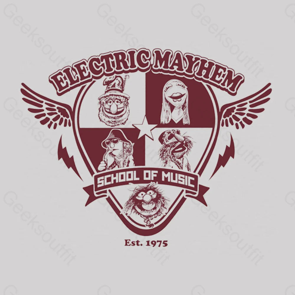 Electric Mayhem School Of Music Nerd T-Shirt