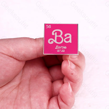 Element Ba Of The Periodic Table Pins