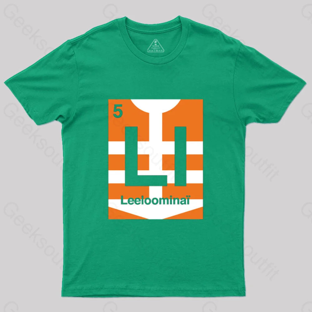 Element Number 5 T-Shirt Green / S