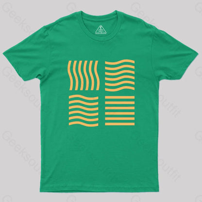 Elemental Stones Geek T-Shirt Green / S