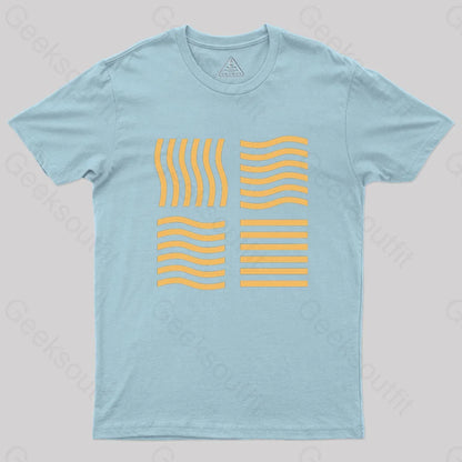 Elemental Stones Geek T-Shirt Light Blue / S