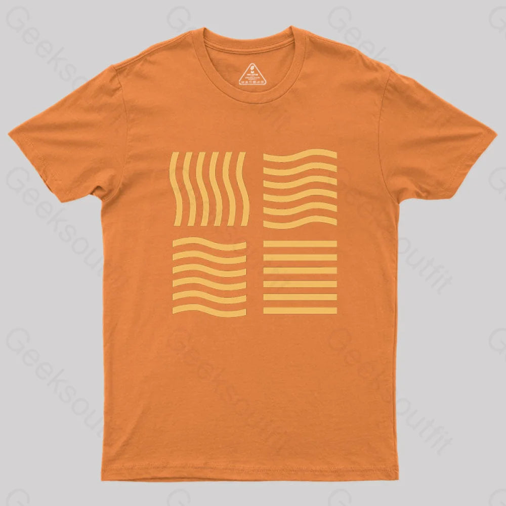 Elemental Stones Geek T-Shirt Orange / S